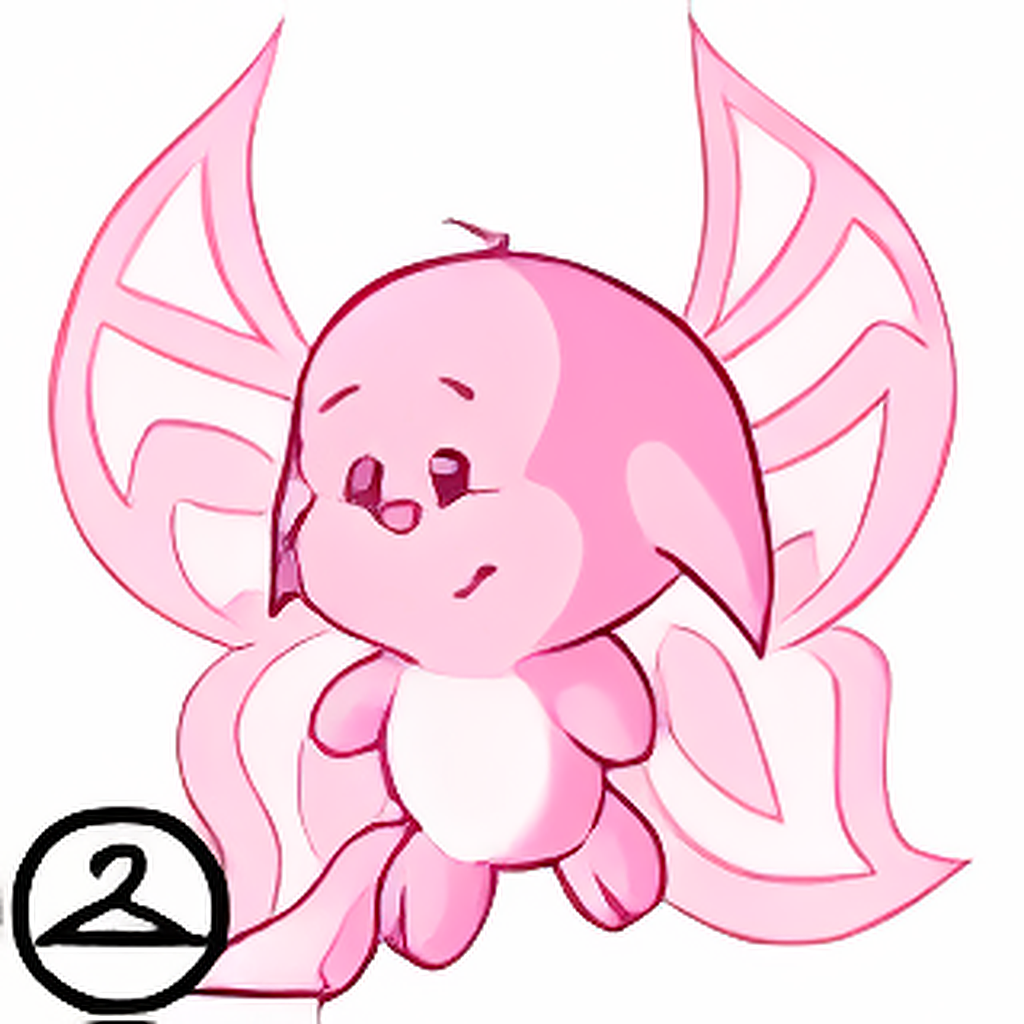 Prismatic Pink: Nostalgic Faerie Kacheek