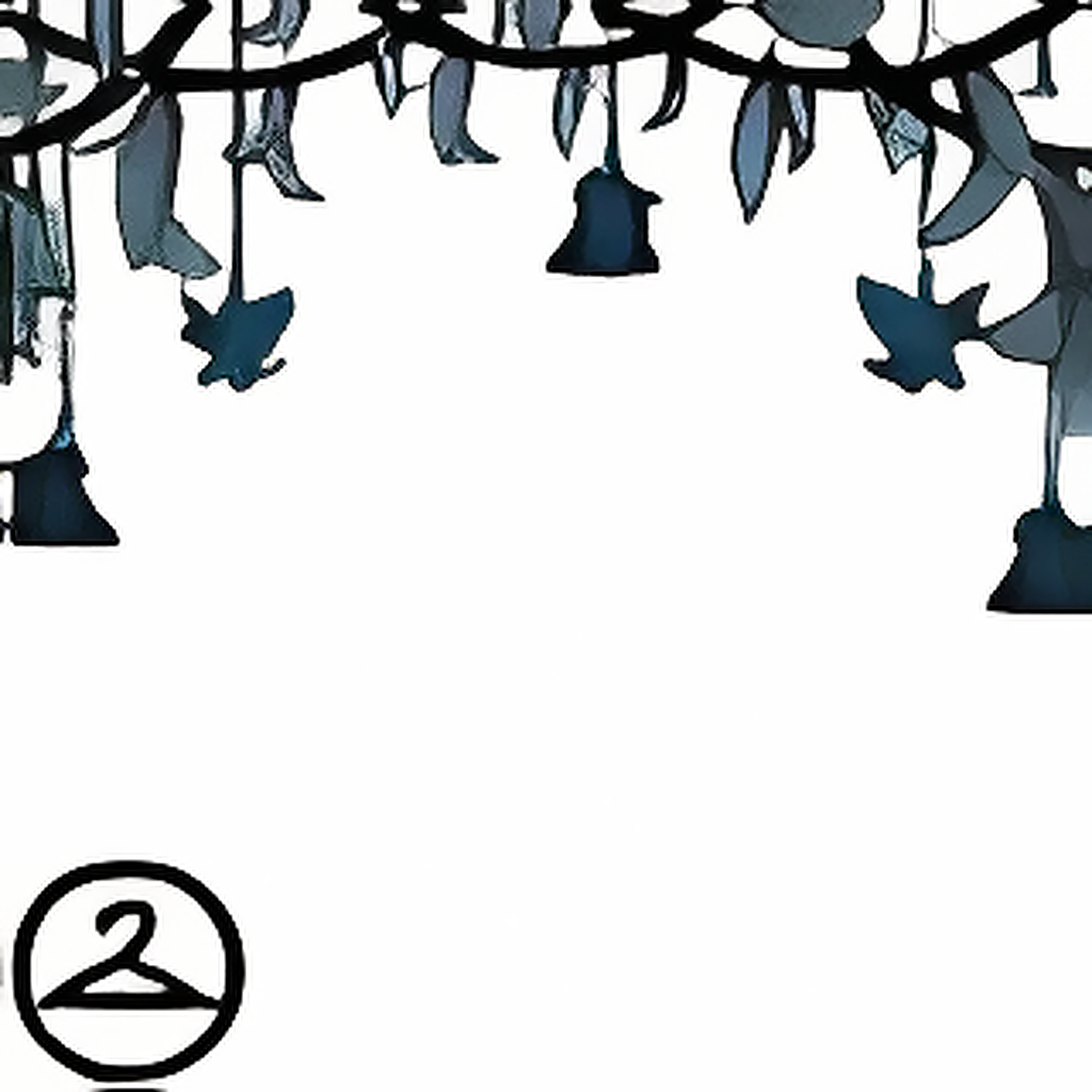 Crokabek & Feather Garland