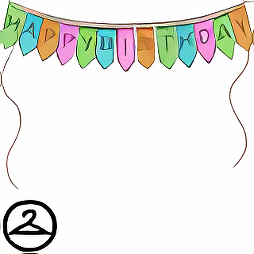 Birthday Knit Banner