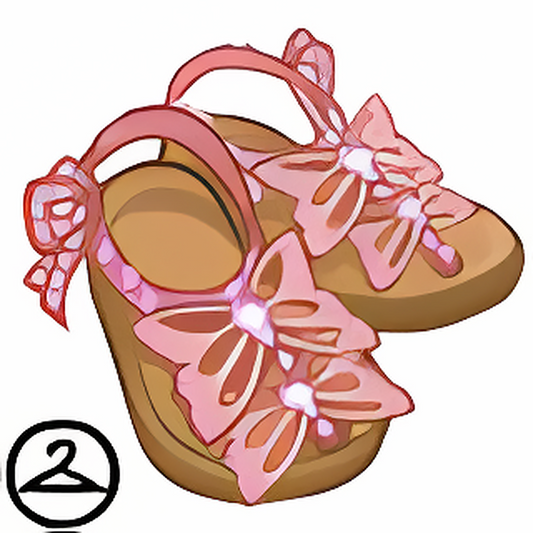 Dyeworks Pink: Spring Teal Sandals