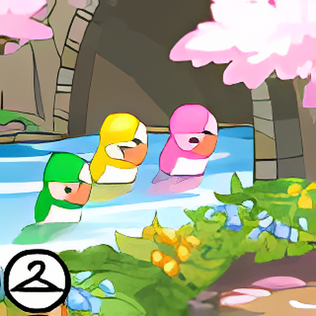 Mallard Spring Bridge Background