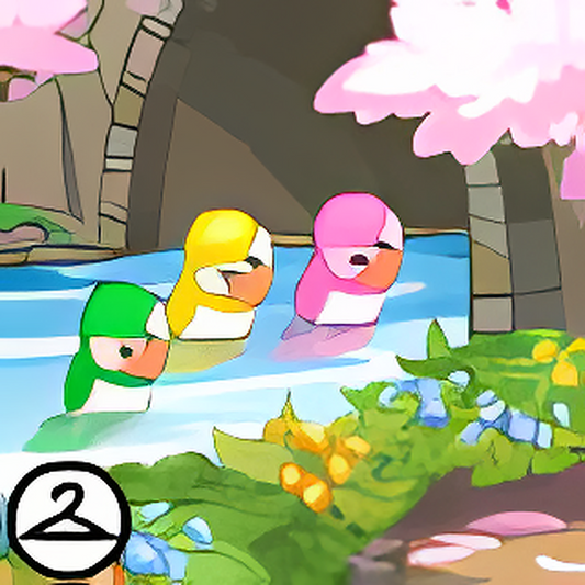 Mallard Spring Bridge Background