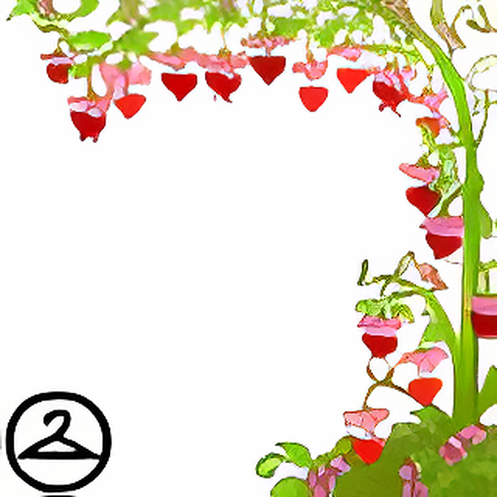 Flower Heart Vine Tree