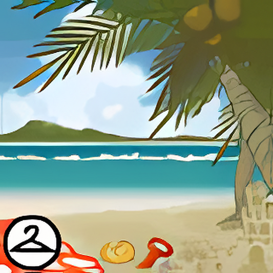 Summer Fun Beach Background
