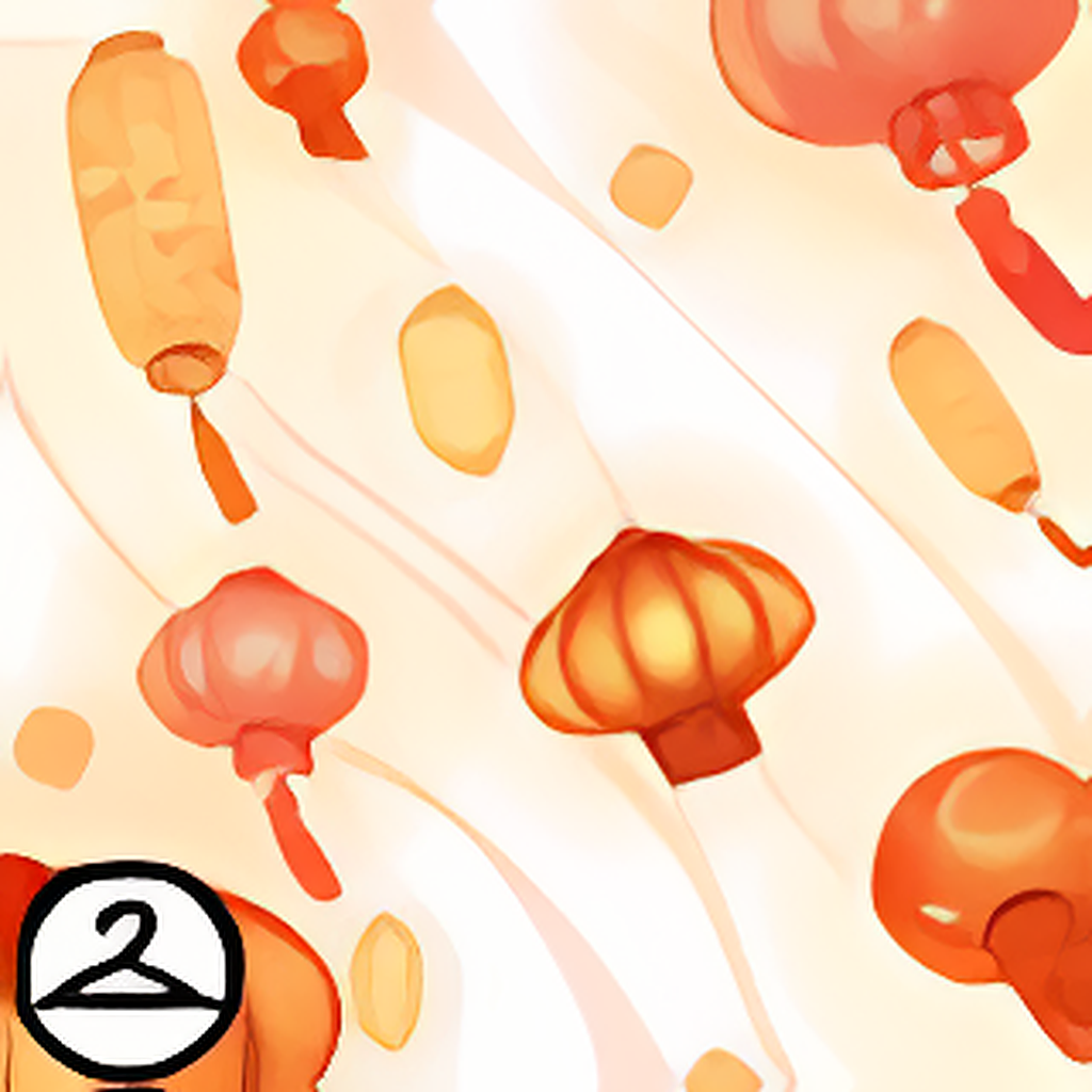Mid-Autumn Lanterns Grace the Wind Trinket
