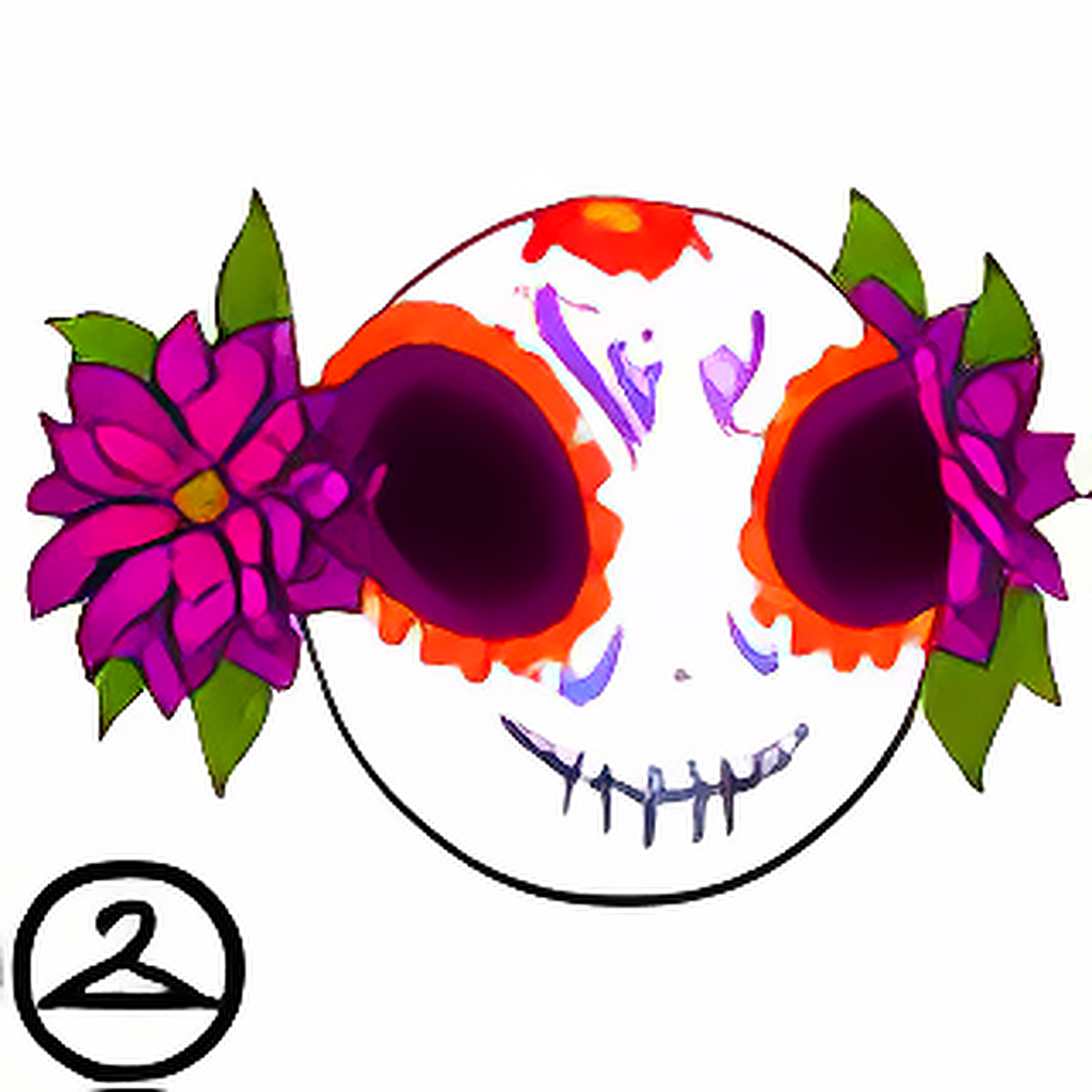 Sugar Skull Face Paint