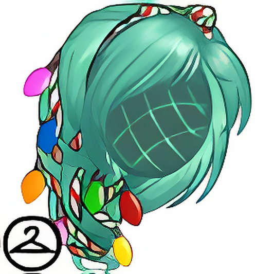 Dyeworks Mint: Limited Edition- Holiday String Lights Wig