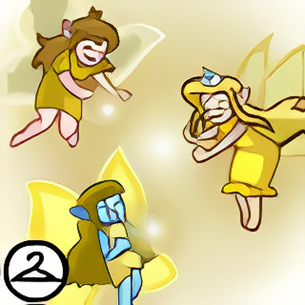 Glowing By The Light Faeries