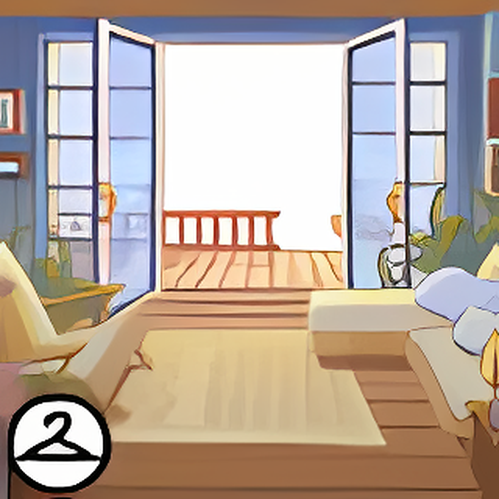 Beach House Windows Background Item