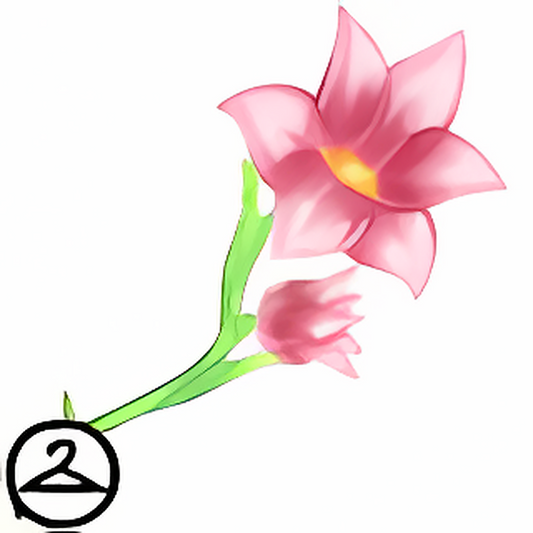 Glass Lily Staff