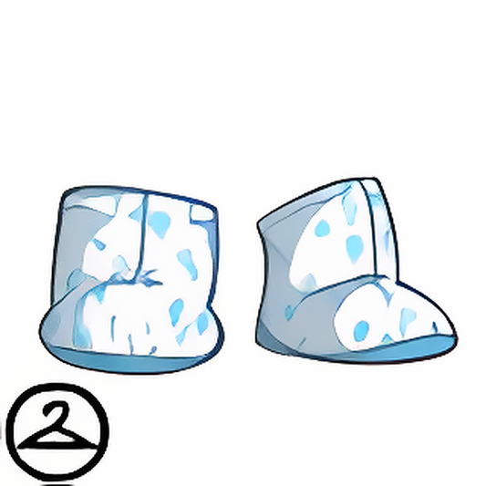 Winter Snowflake Booties