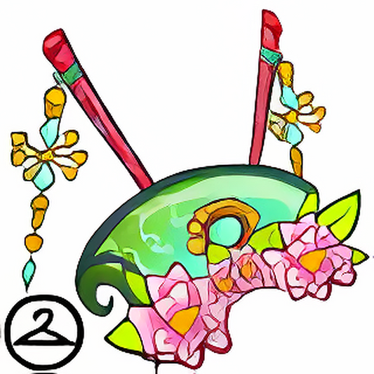 Shenkuu Flower Hair Clip
