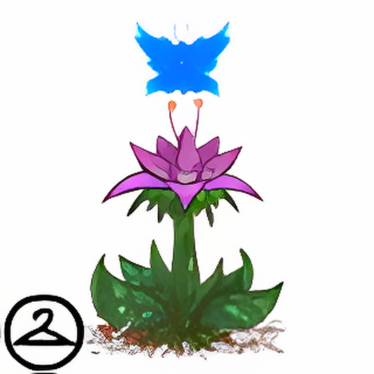 MME1-S5: Beautiful Bloom and Blazing Blue Butterfly