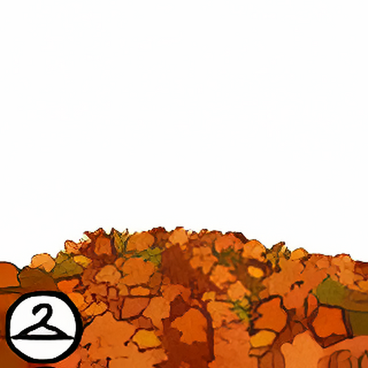 Baby Within Autumn Leaves