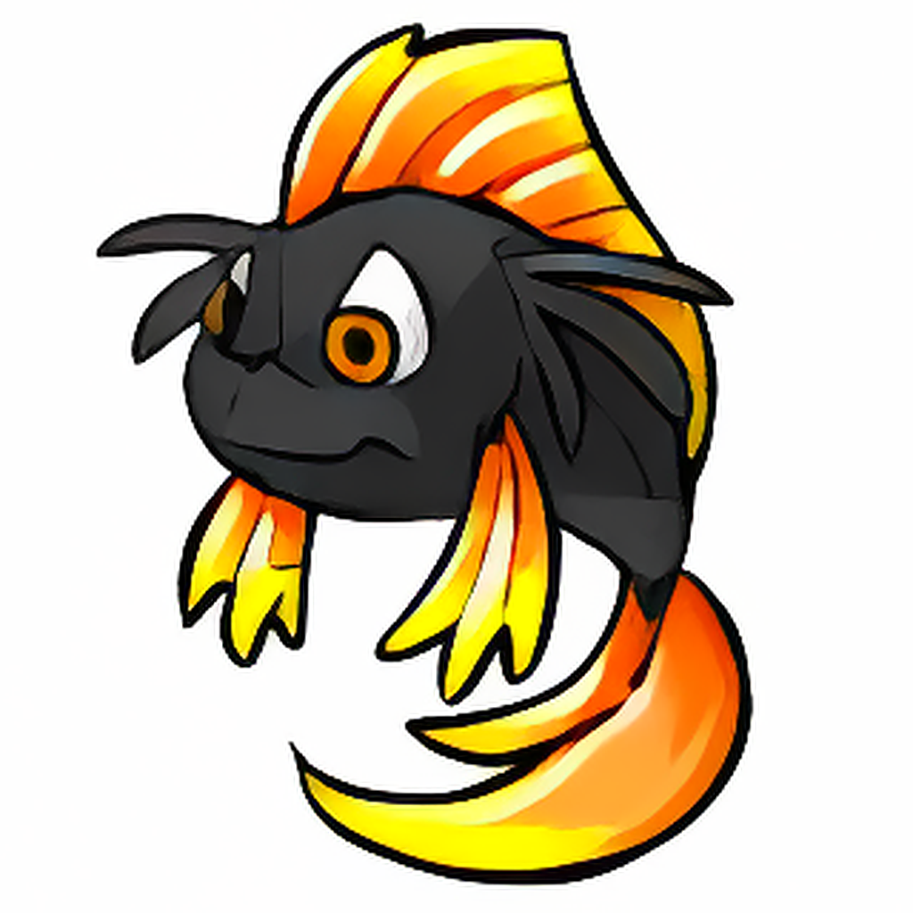Fire Koi Plushie