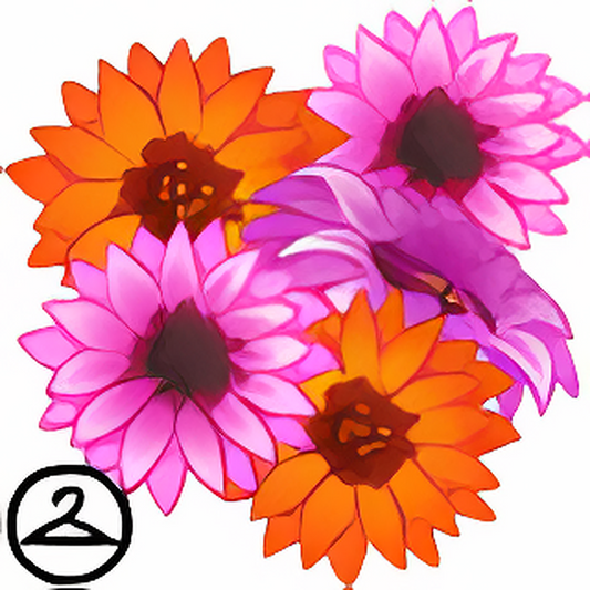 Colourful Daisy Foreground