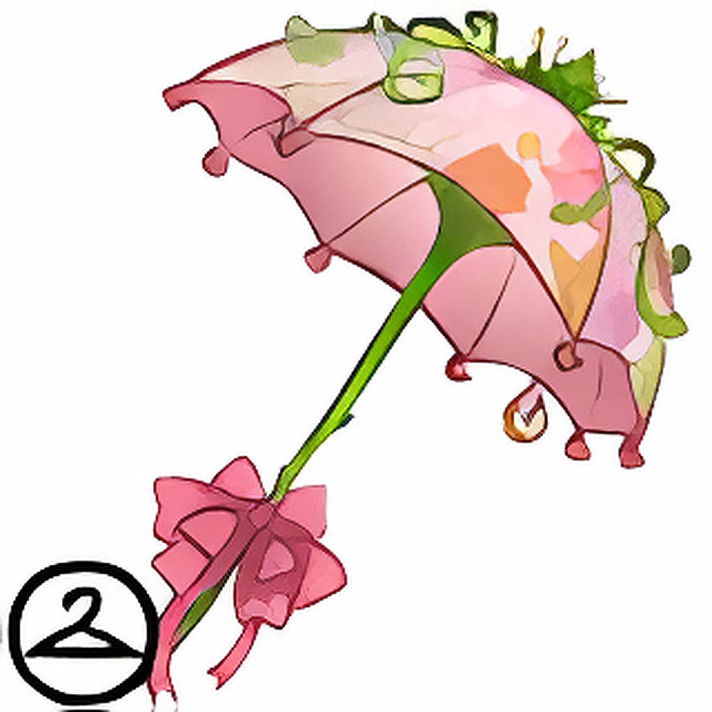 MiniMME9-S1: Pretty Spring Umbrella