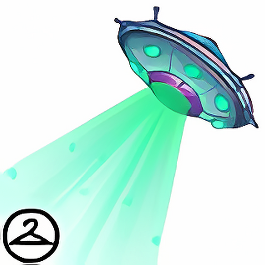 Otherworldly Flying Craft Trinket
