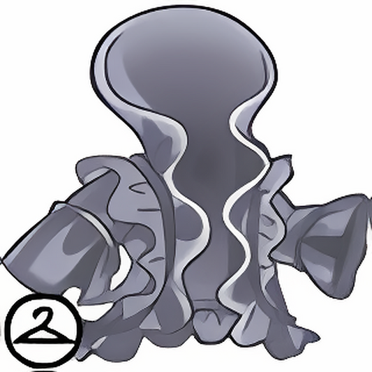 Ruffled Grey Shrug