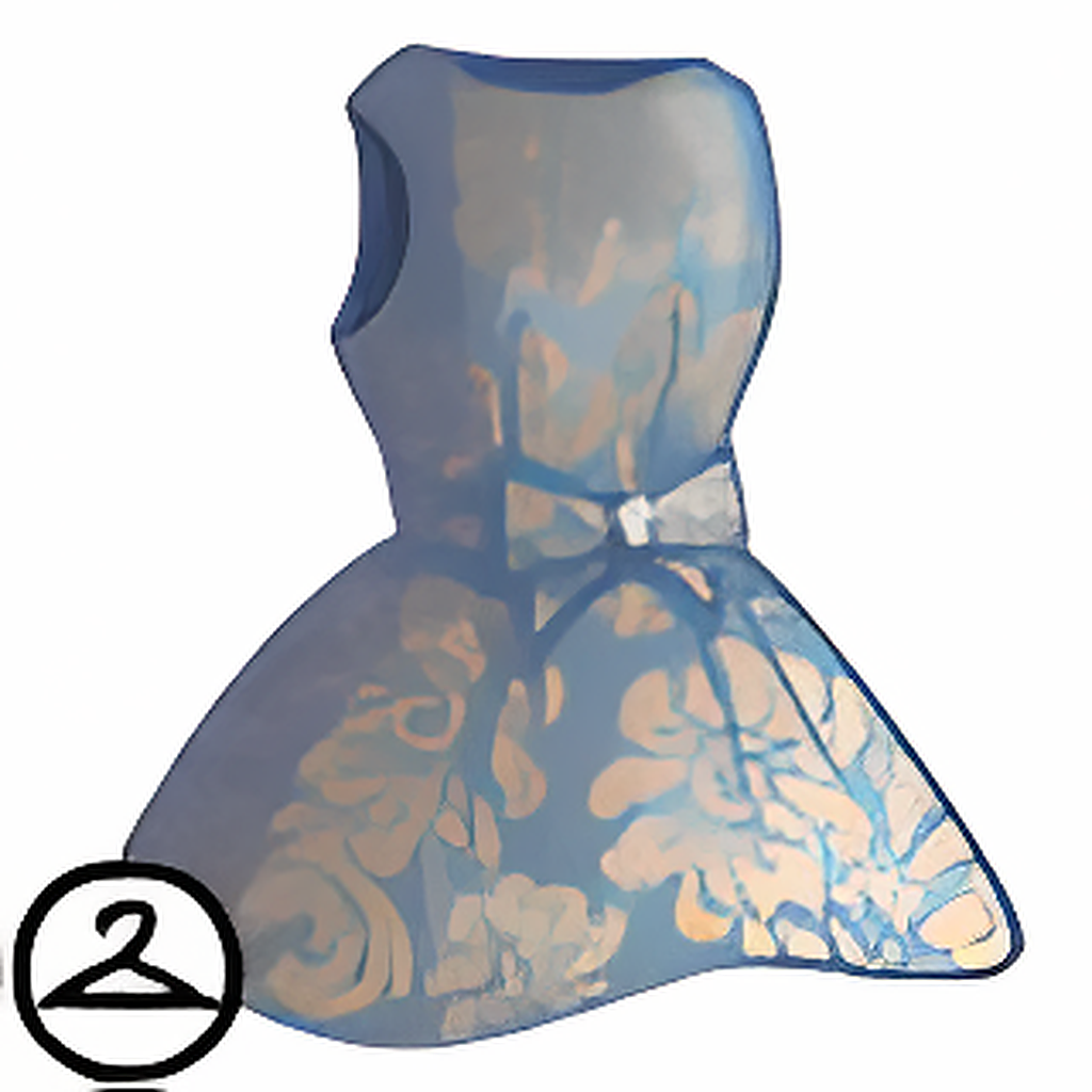 Elegant Damask Dress