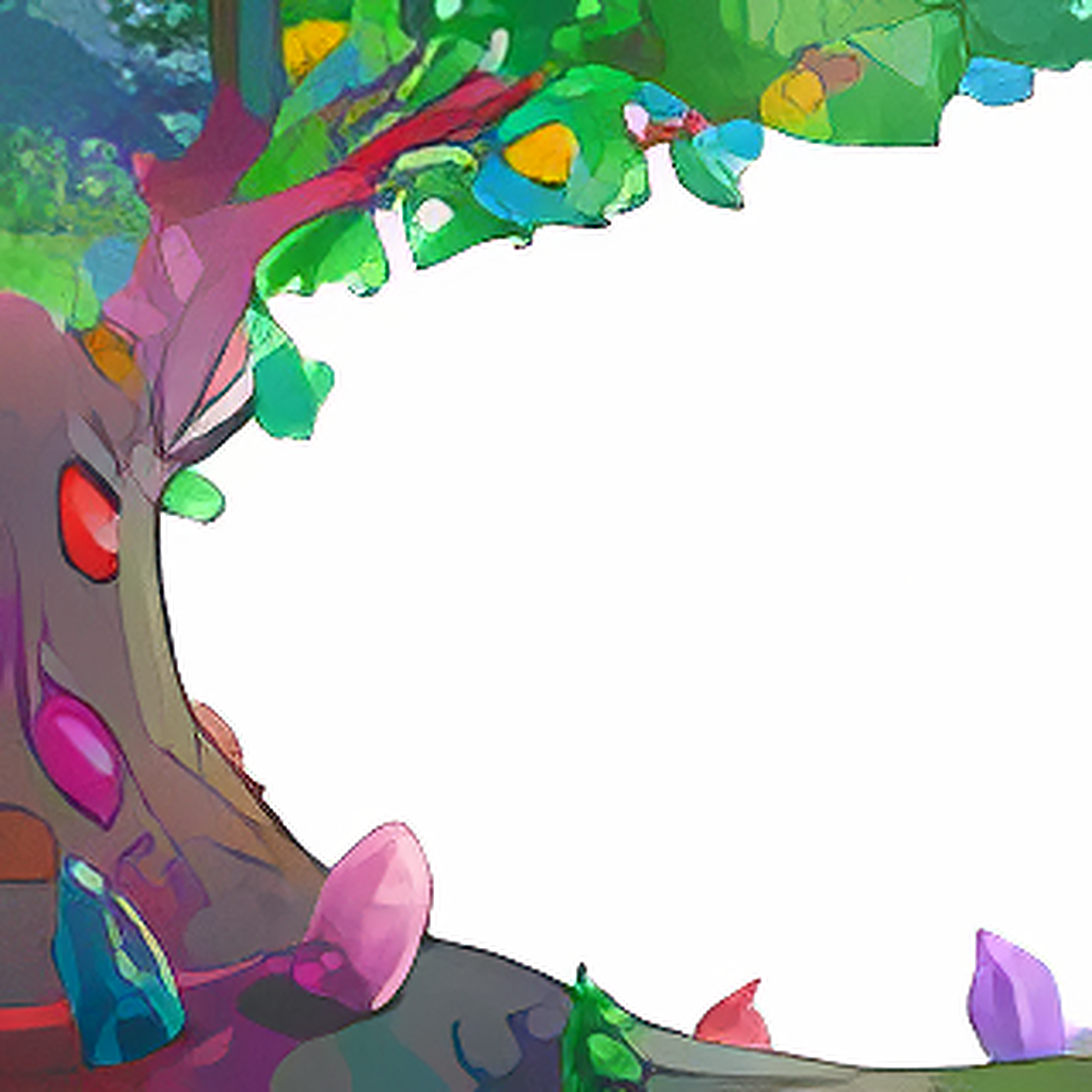 Jewel Tone Side Tree