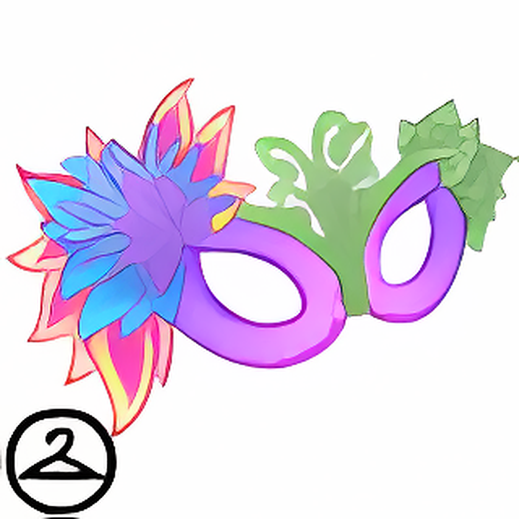 Summer Masquerade Mask