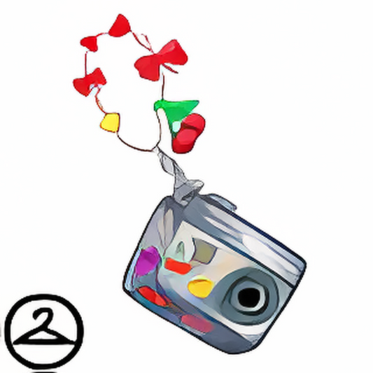 Digital Camera with Cherry Strap