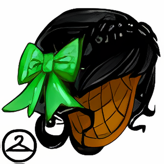 Dyeworks Black: Braided Holiday Wig