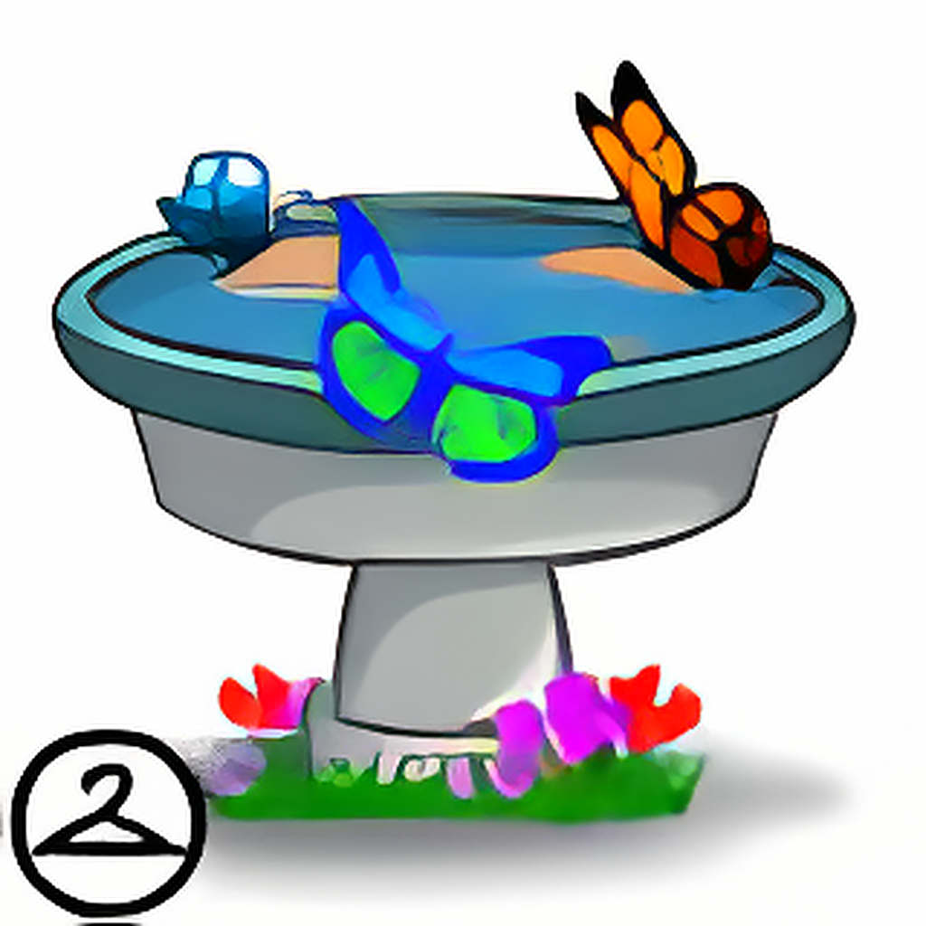 Butterfly Feeder Trinket