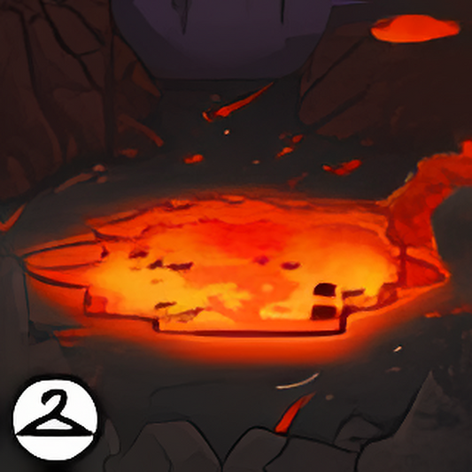 MME3-B1: Magma Pool Background