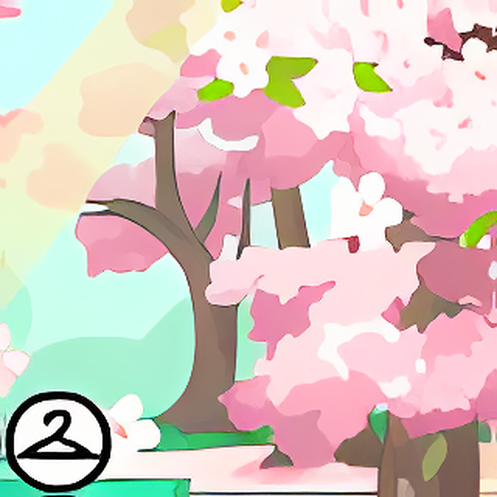 Pink Forest Background