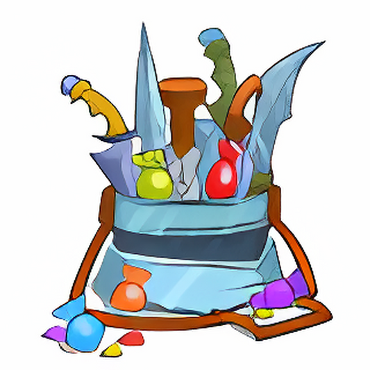 Desert Arms Trick-or-Treat Bag