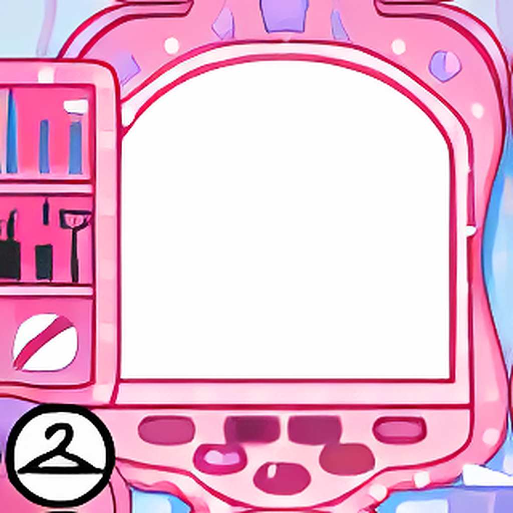 Makeover Game Screen Trinket