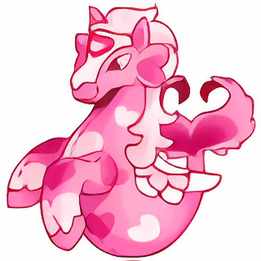 Valentine Peophin Plushie