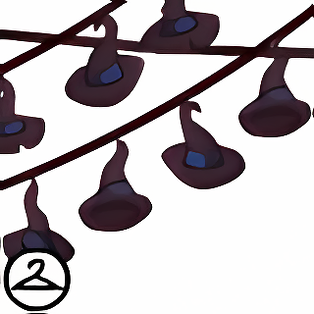 Witch Hat String Lights