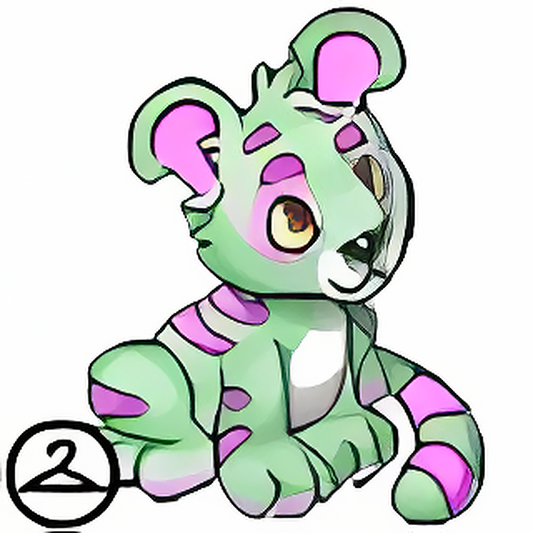 Habbo Hotel Pastel Kougra