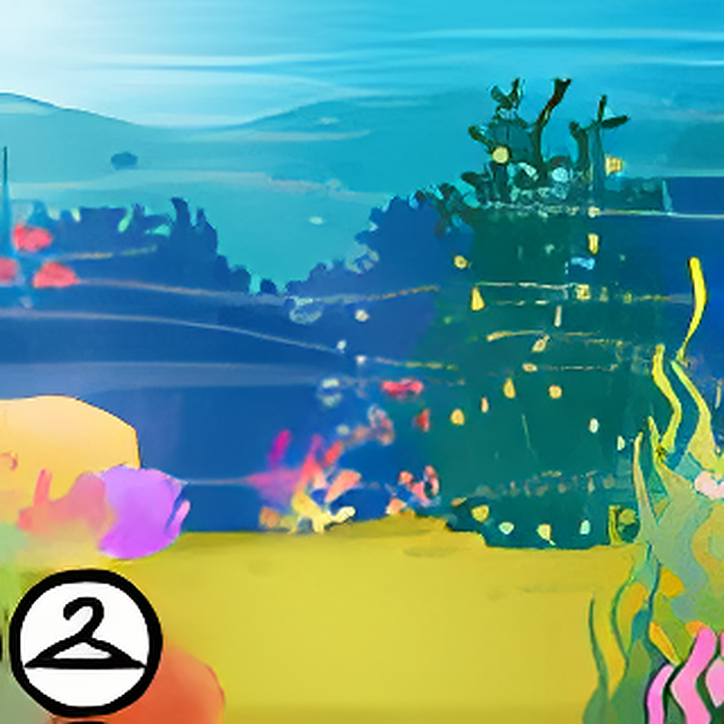 Underwater Christmas Background
