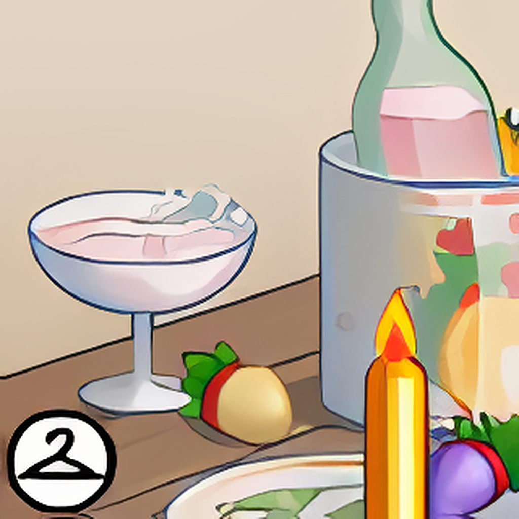 Birthday Brunch Background