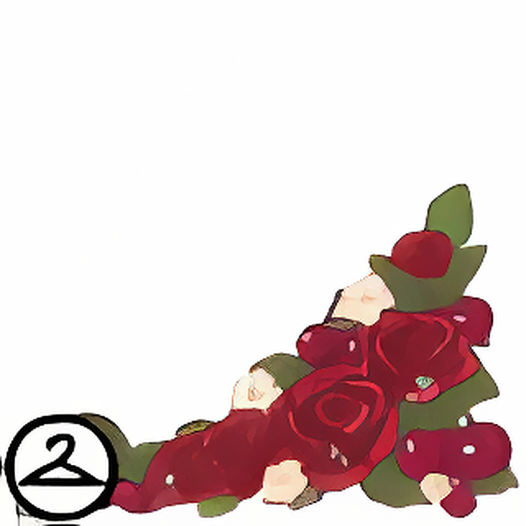 Cherry Cutie Roses and Cherries Trinket