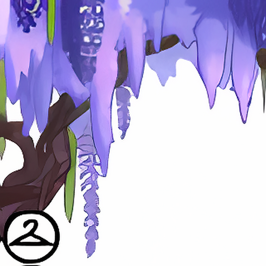 Wisteria Trees Foreground