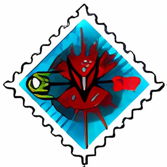 Virtupets Space Station Stamp