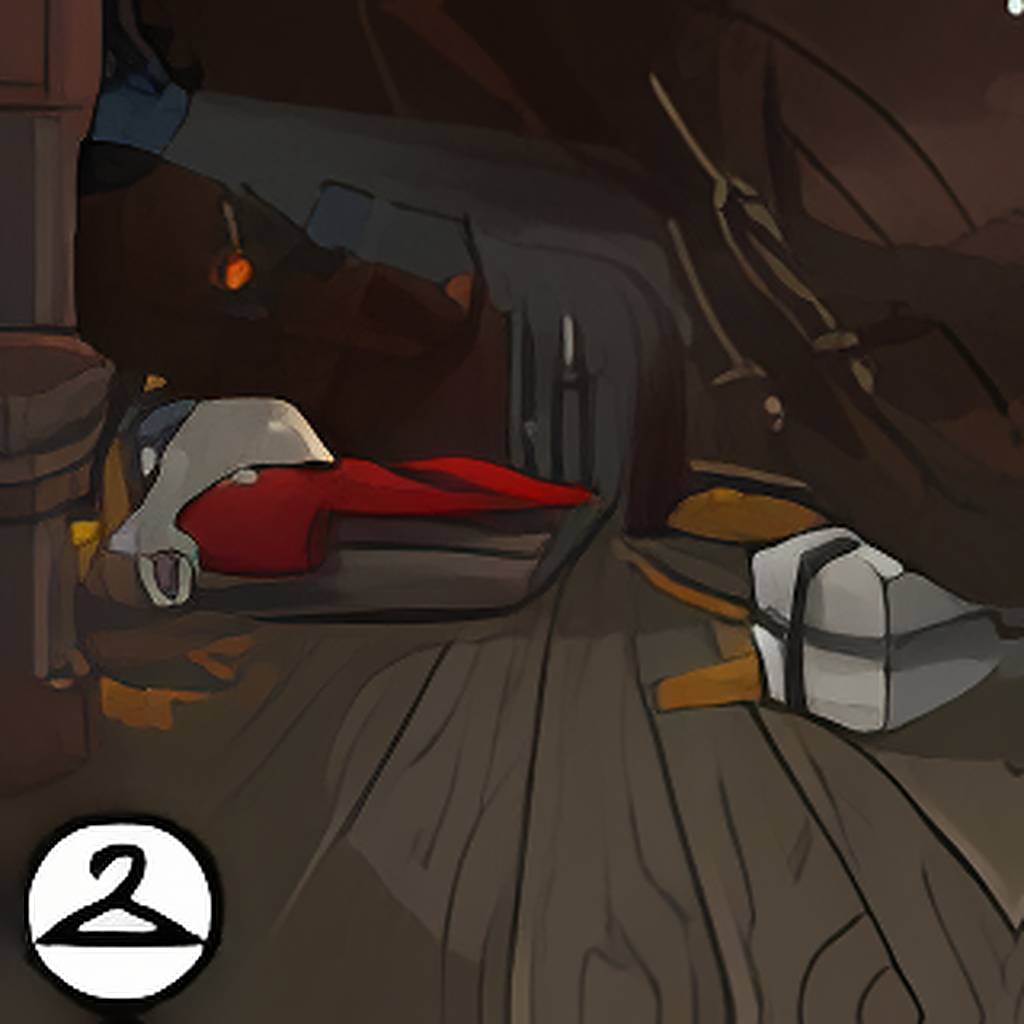Pirate Bunk Background