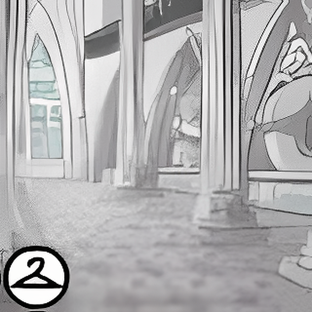 Mysterious Hall of Grandeur Background