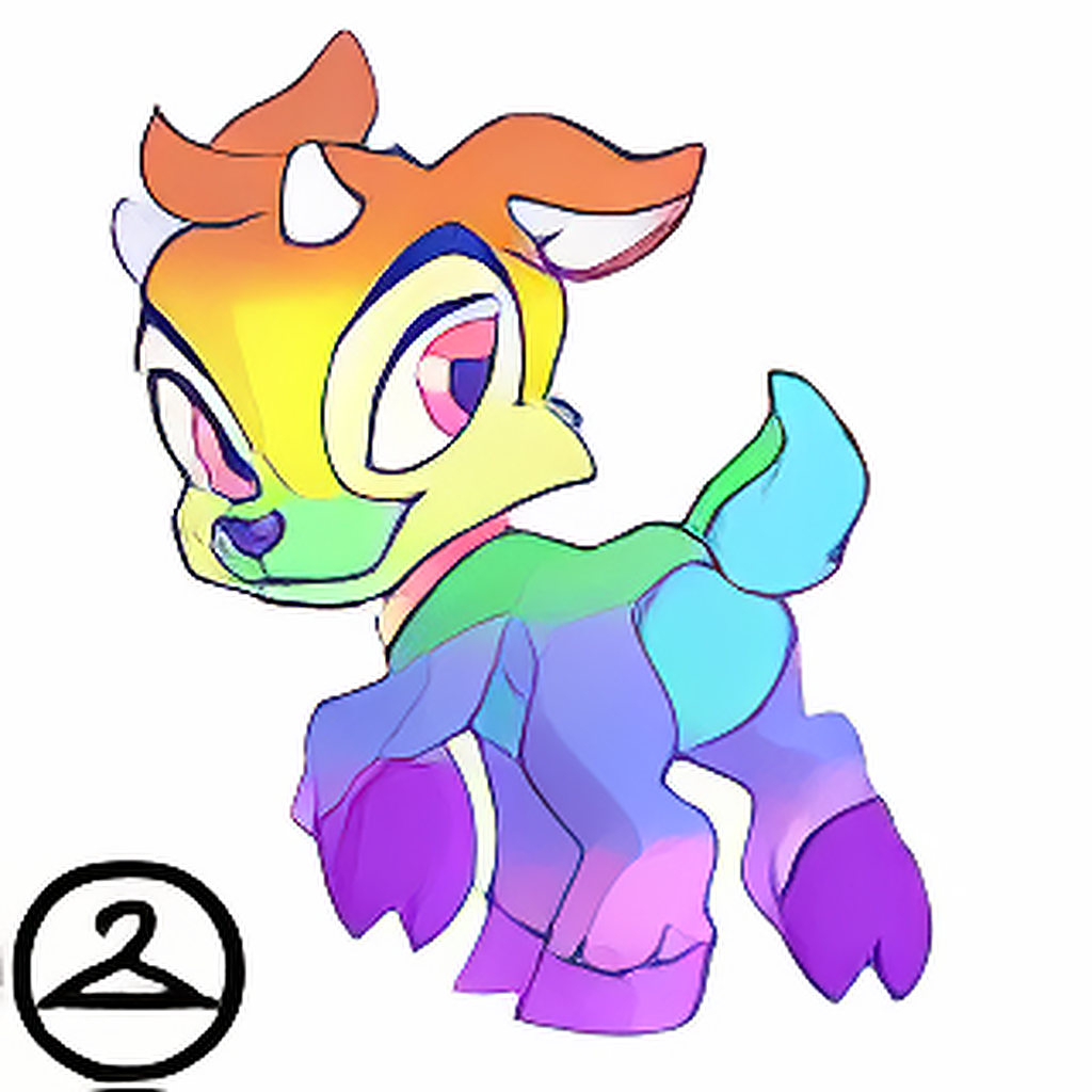 Prismatic Pastel: Adoring Rainbow Ixi