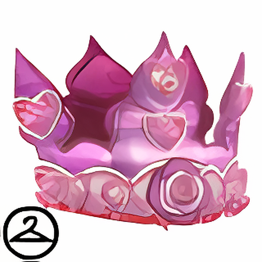 Handmade Paper Valentine Crown