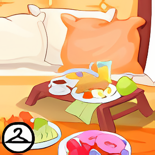 Breakfast in Bed Foreground