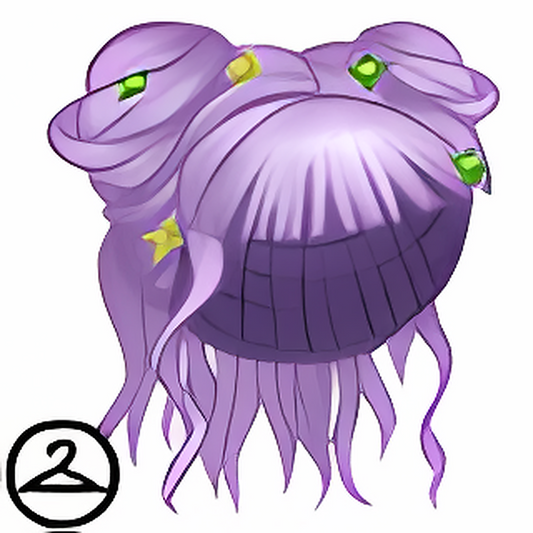 Dyeworks Lavender: Magical Floral Wig