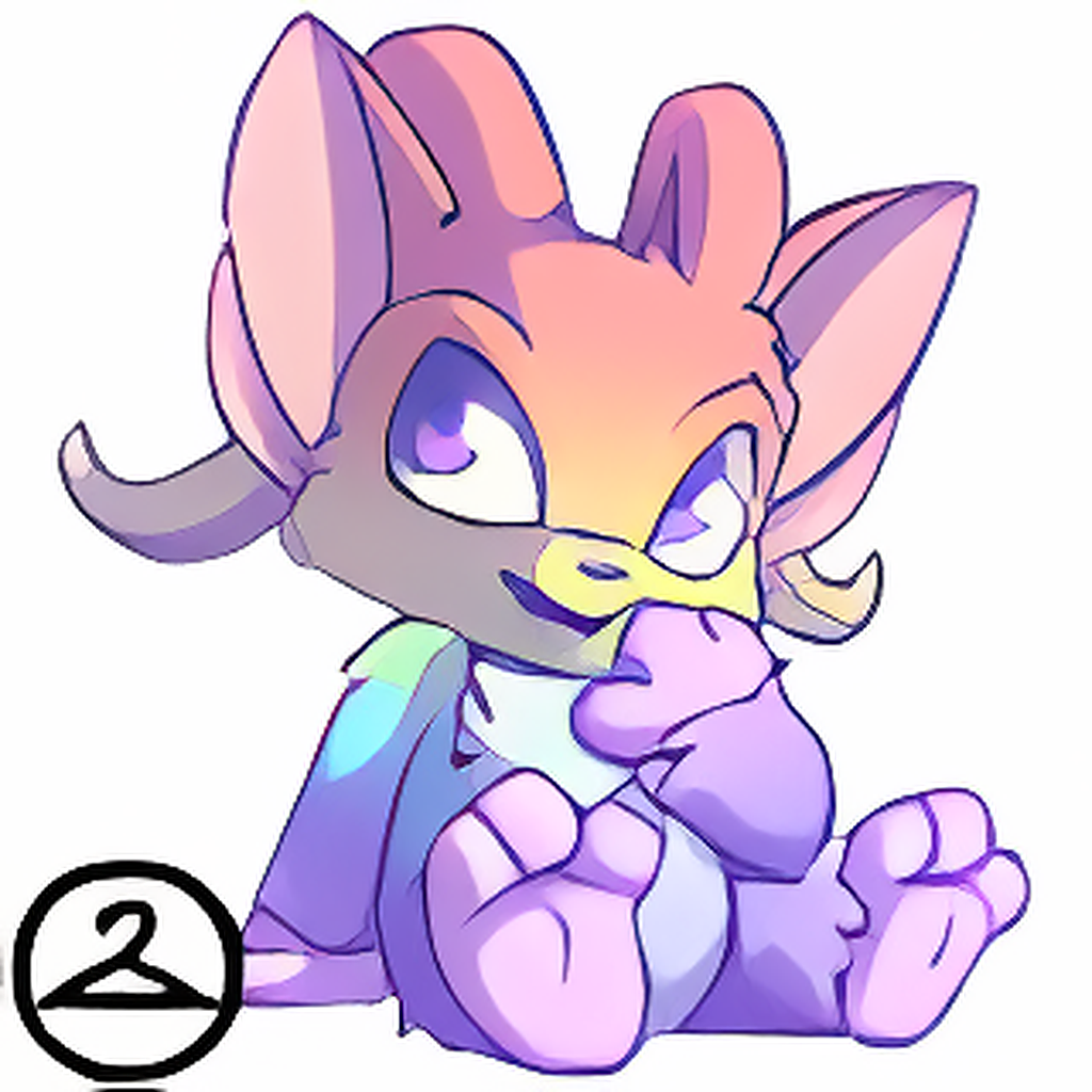 Prismatic Pastel: Adoring Rainbow Acara