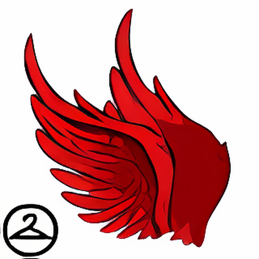 Dyeworks Red: Cherub Wings