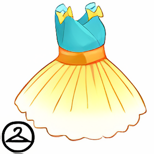 Vibrant Pinchit Dress